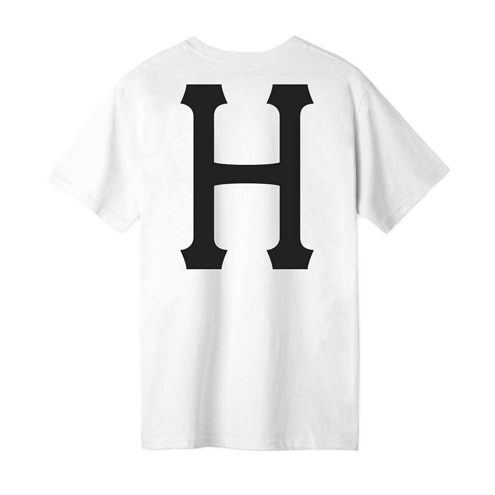 HUF HUF ESSENTIALS CLASSIC H S/S TEE // WHITE