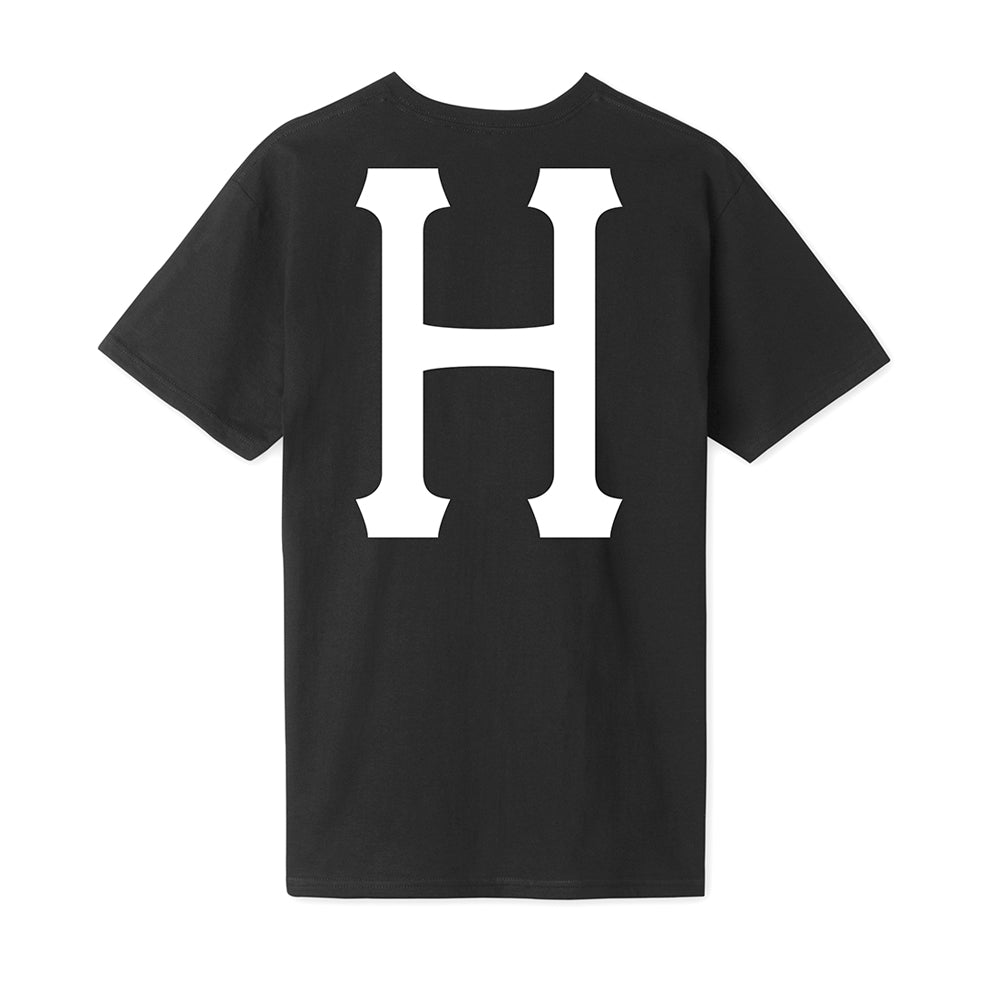HUF HUF ESSENTIALS CLASSIC H S/S TEE // BLACK