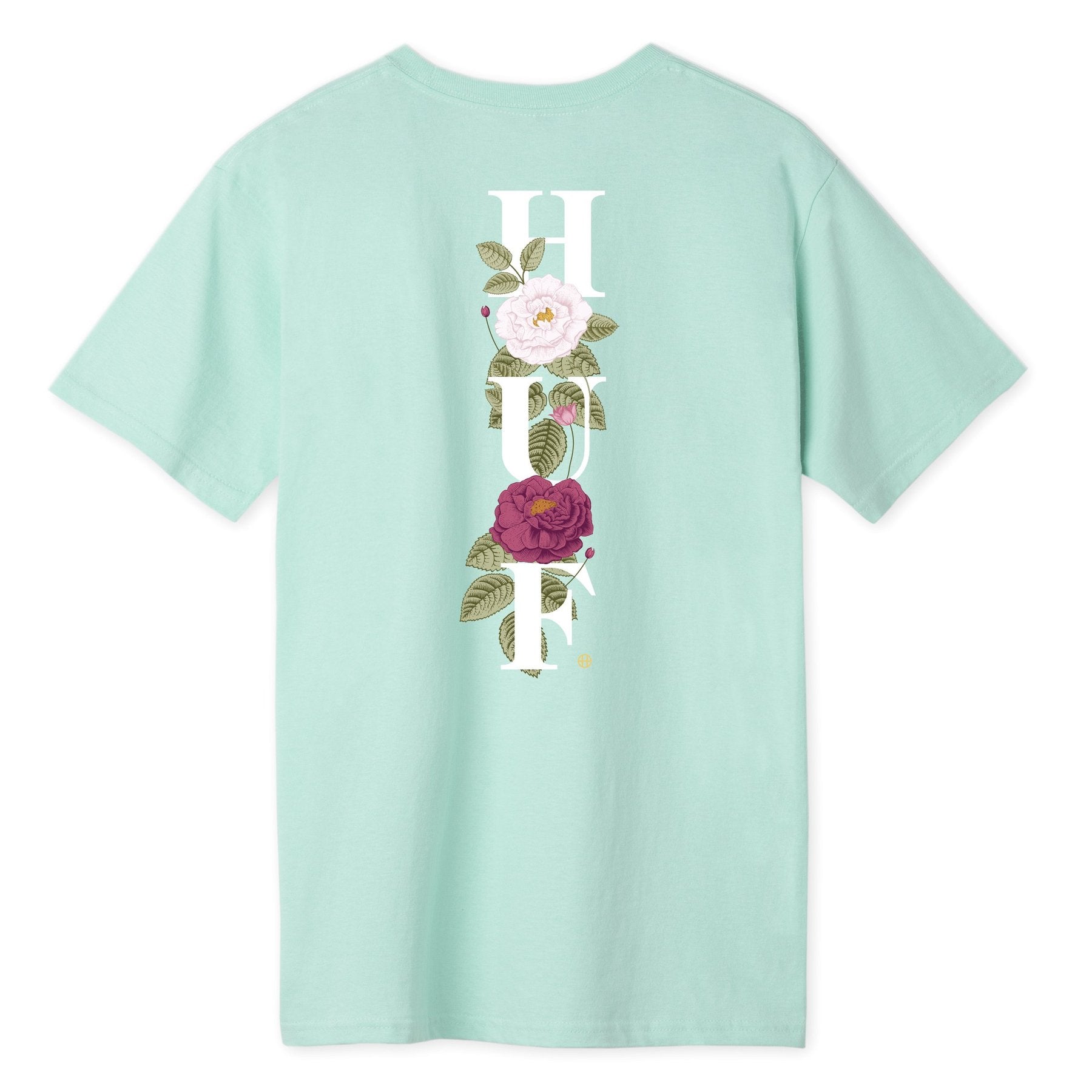 huf ts01093 celad central park pocket t shirt celadon