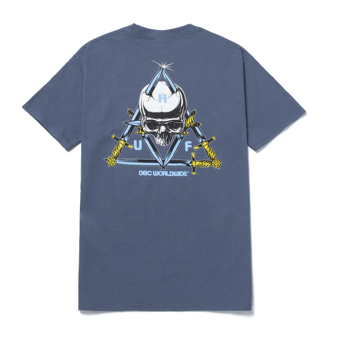 HUF HUF BLVD TT S/S TEE // SLATE