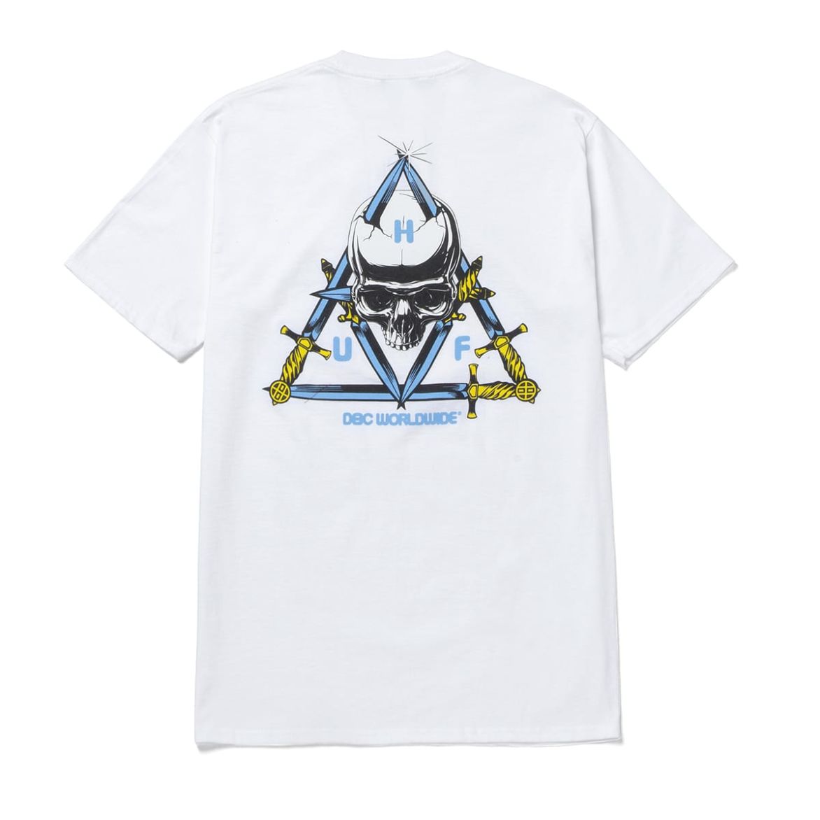 HUF HUF BLVD TT S/S TEE // WHITE