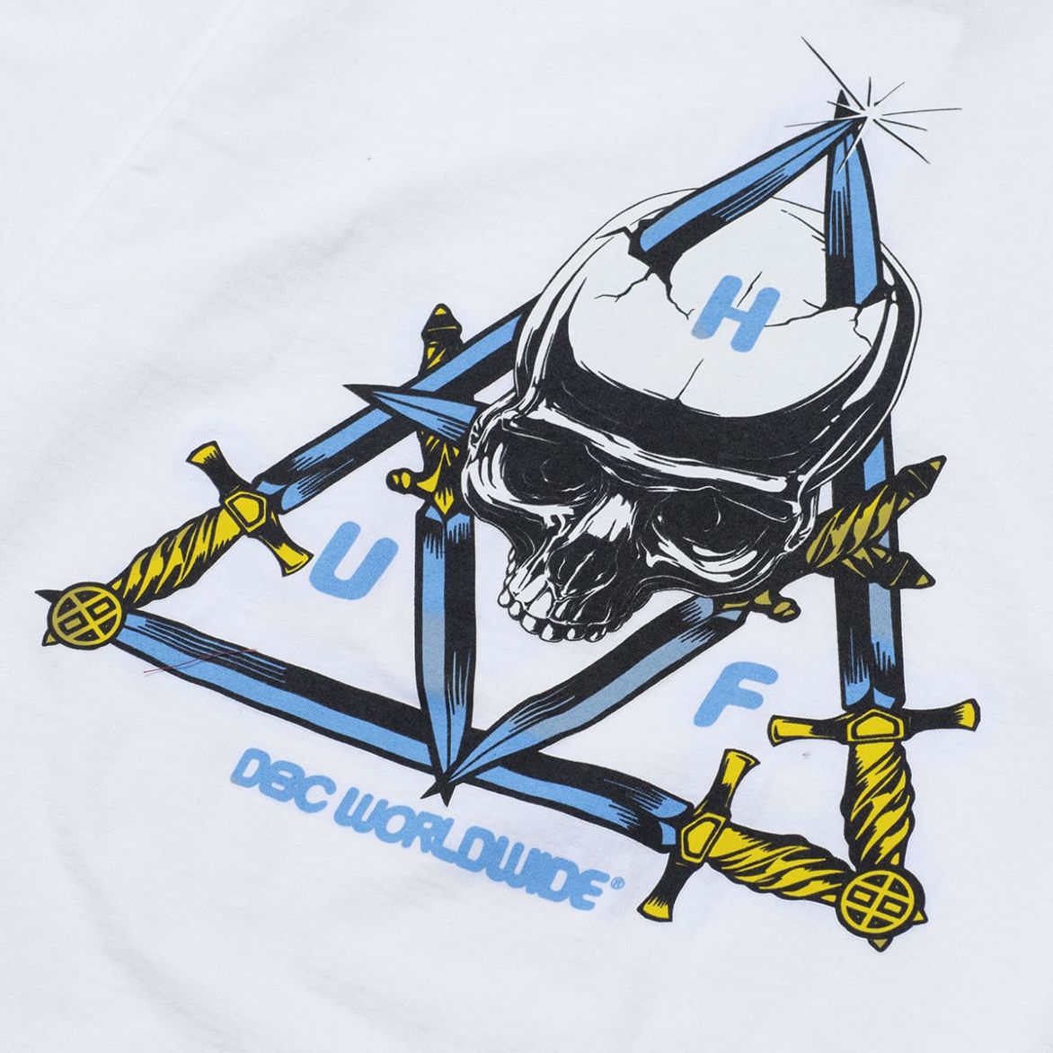 HUF HUF BLVD TT S/S TEE // WHITE