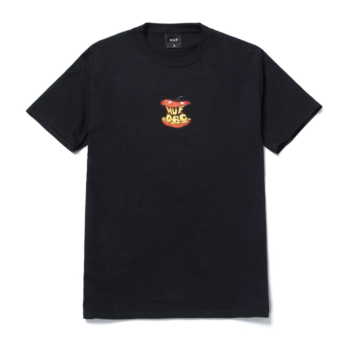 HUF HUF BAD APPLE S/S TEE // BLACK