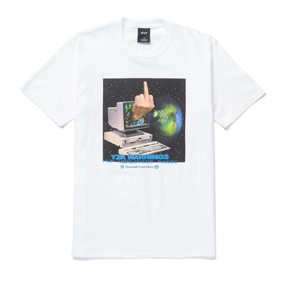 HUF HUF Y2K DAY S/S TEE // WHITE