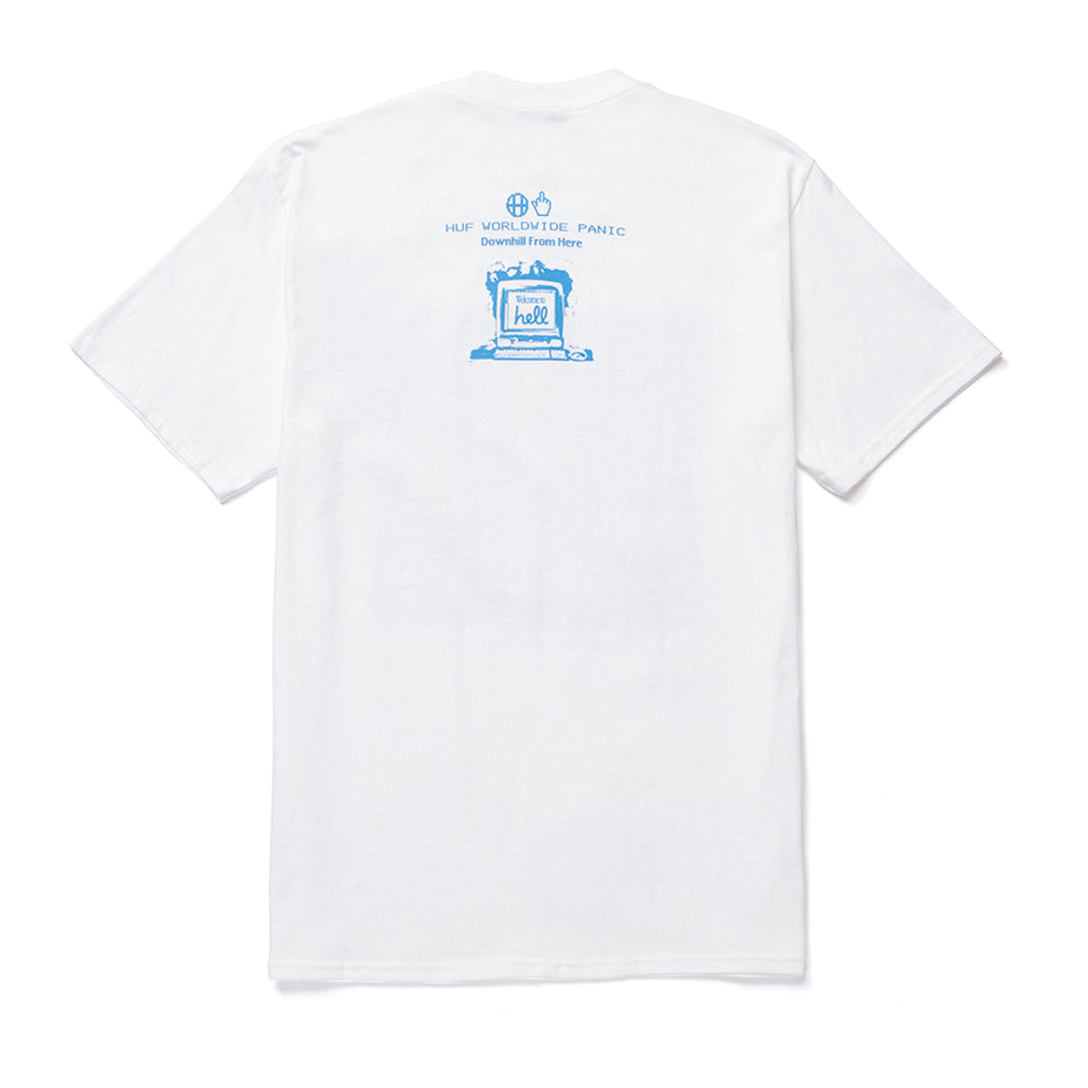 HUF HUF Y2K DAY S/S TEE // WHITE