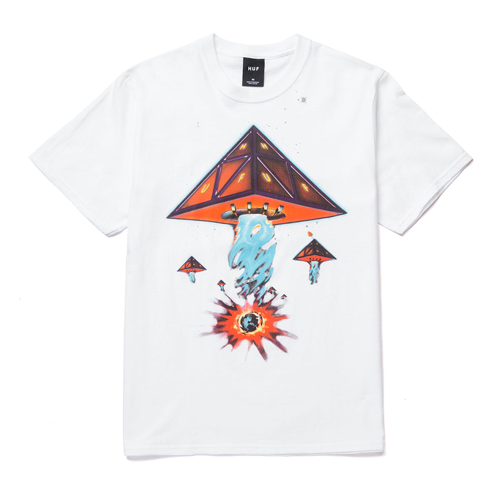 HUF HUF DOOMSDAY TT S/S TEE // WHITE