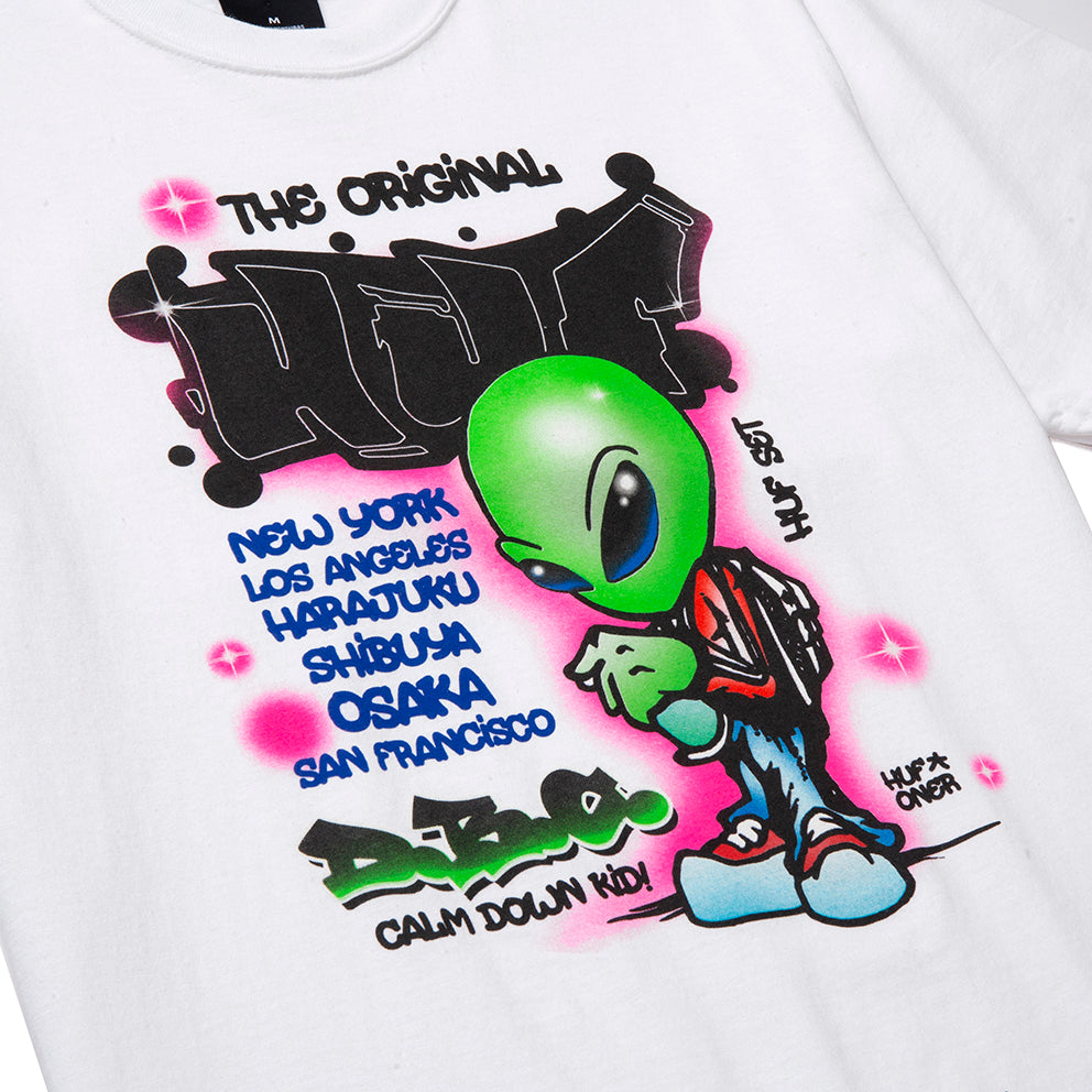HUF HUF UFO S/S TEE // WHITE