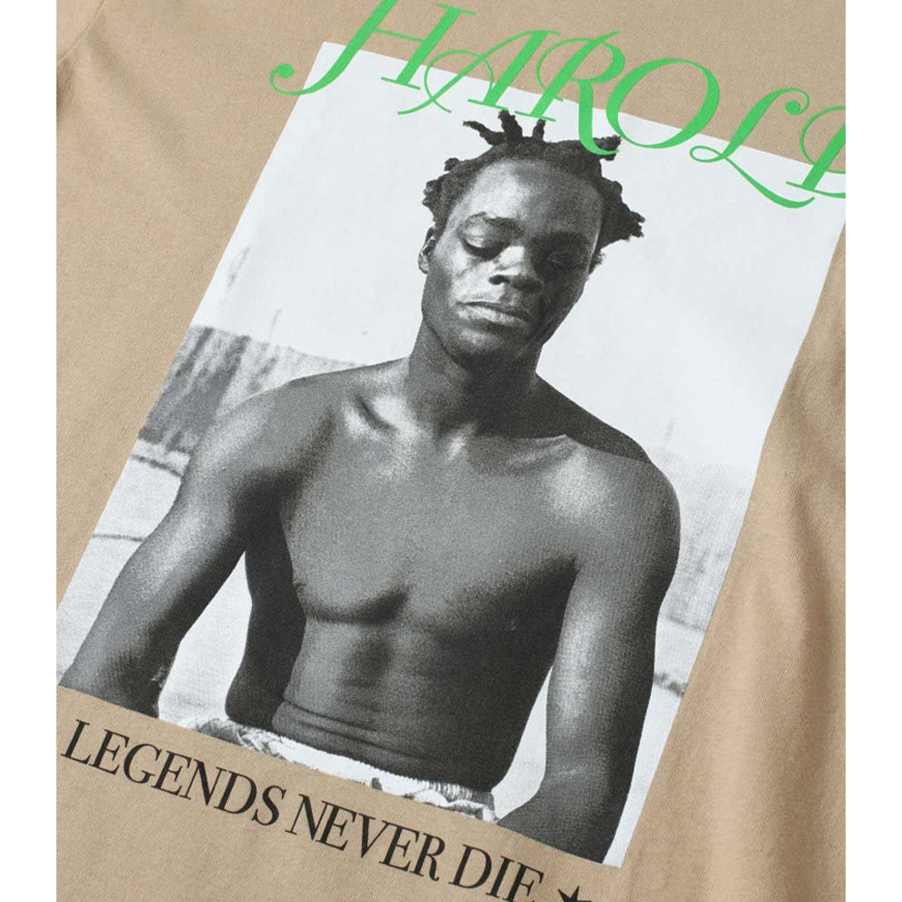 HUF HUF HAROLD LEGEND S/S TEE // SAND