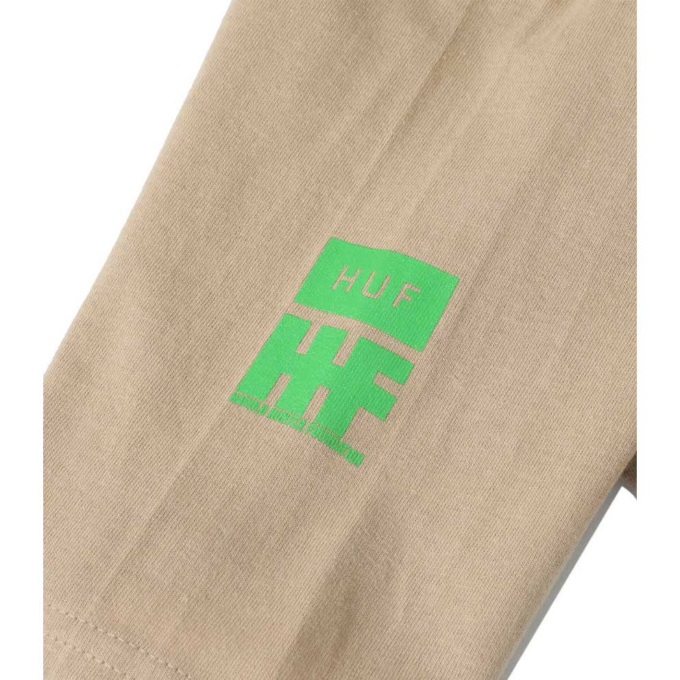 HUF HUF HAROLD LEGEND S/S TEE // SAND