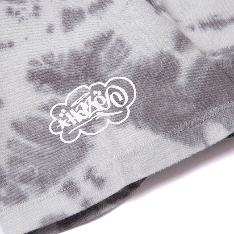 HUF HUF HAZE BRUSH TIE DYE S/S TEE // BLACK