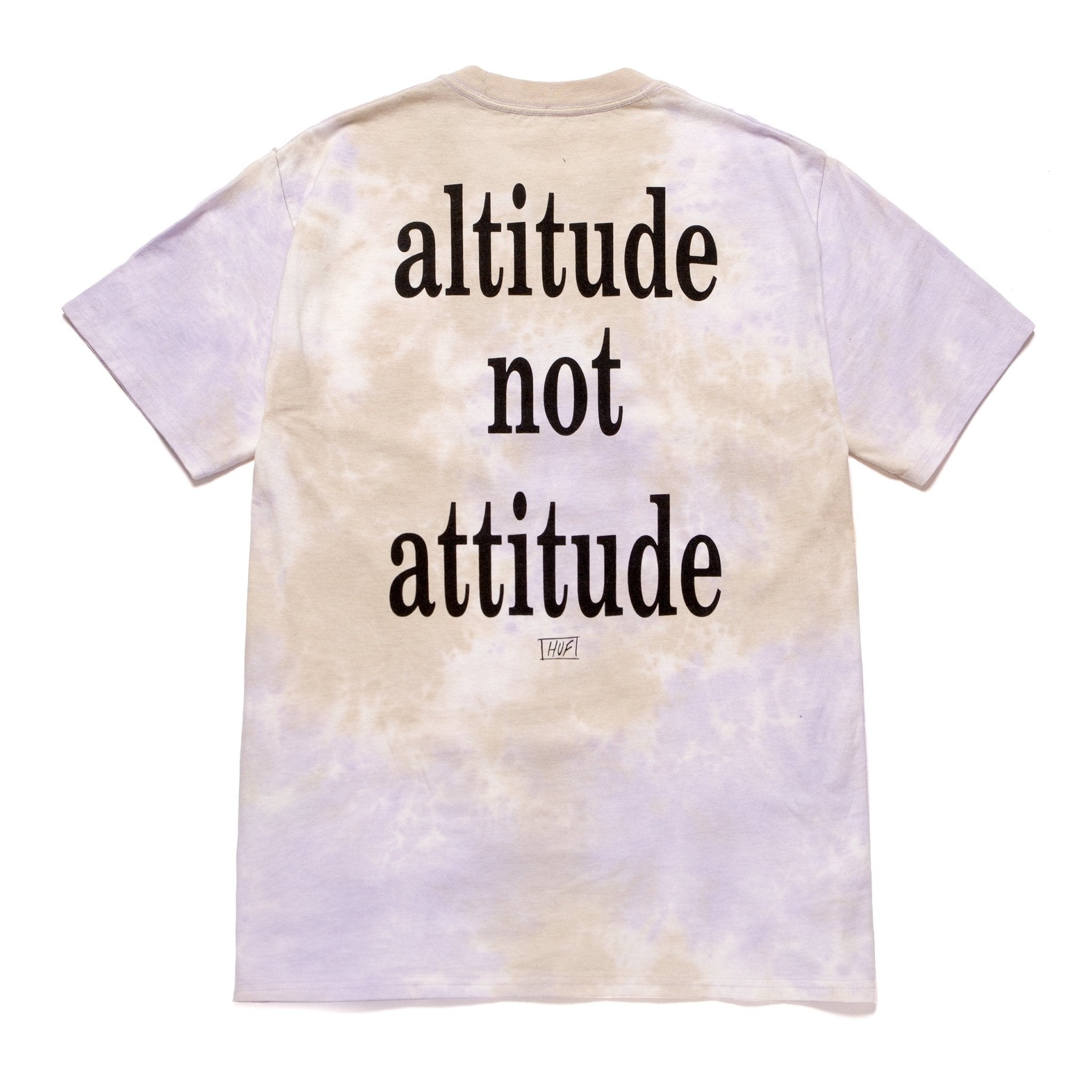 huf ts01404 altitude t shirt violet