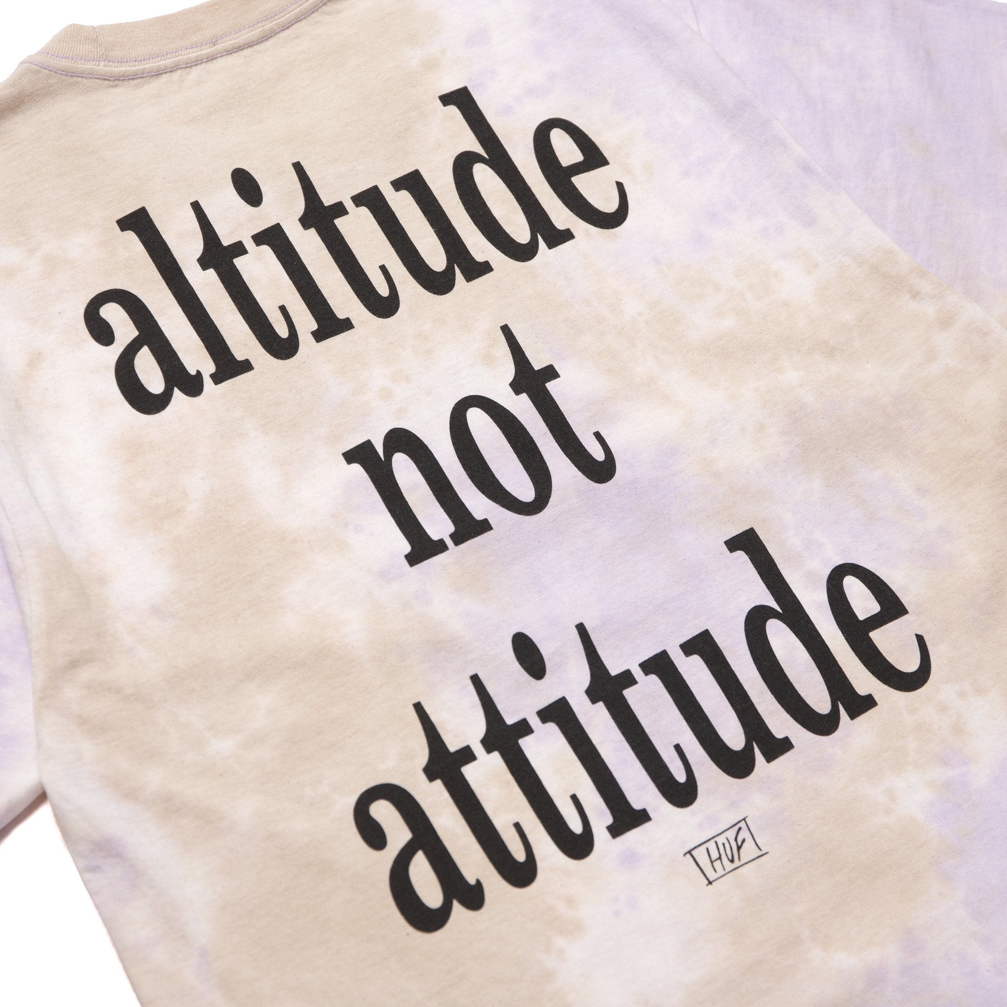 huf ts01404 altitude t shirt violet