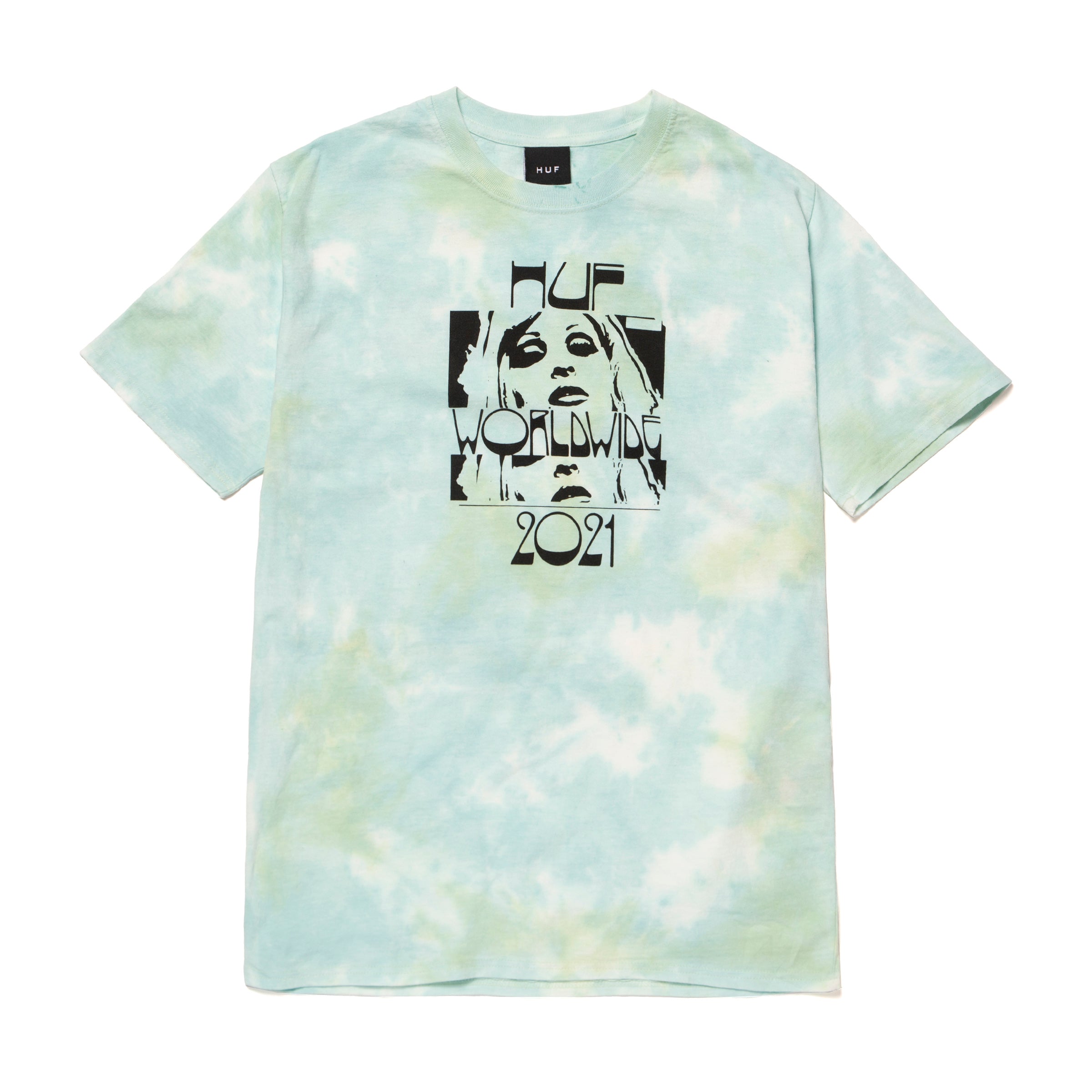 huf ts01409 wasted darling ss tee blue