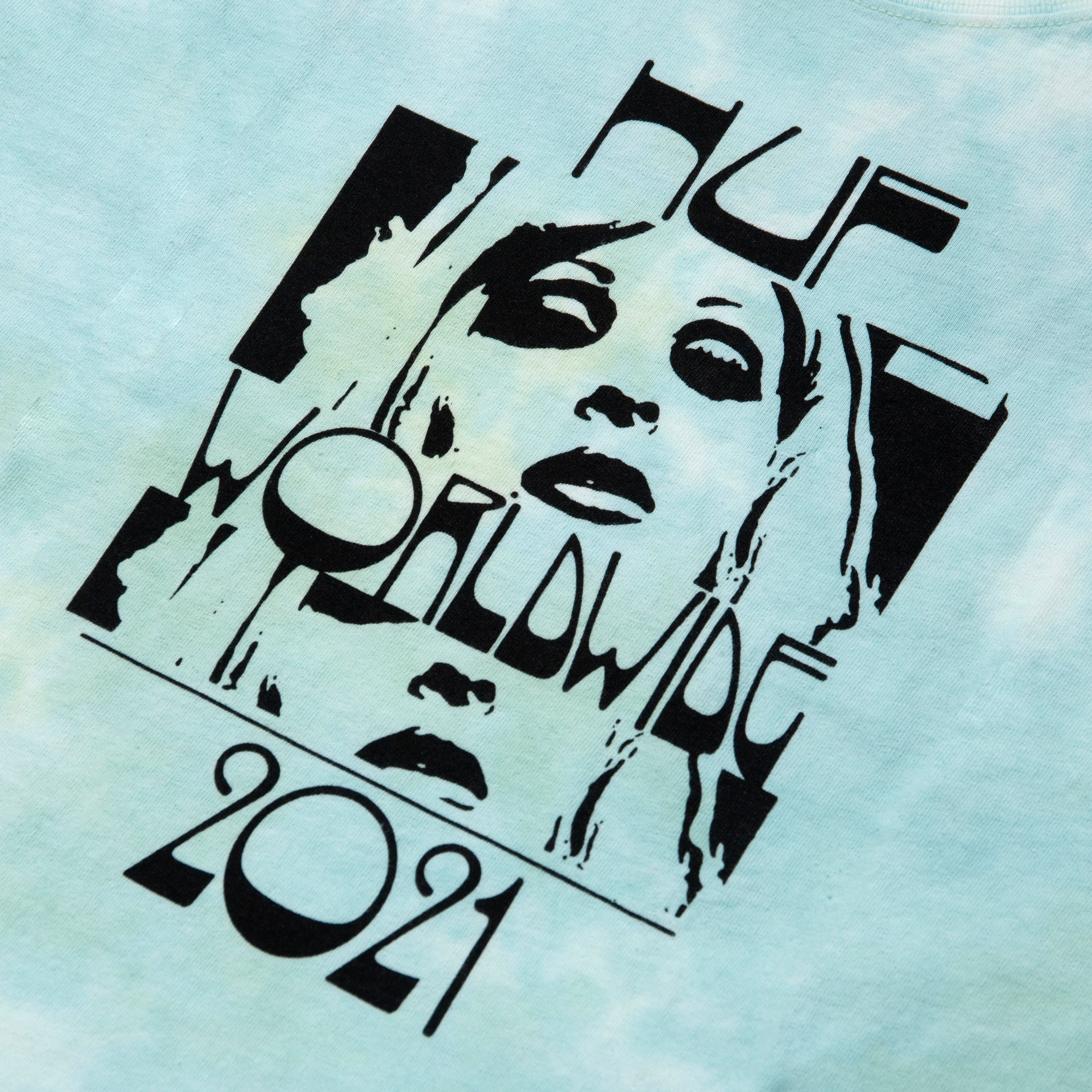 huf ts01409 wasted darling ss tee blue