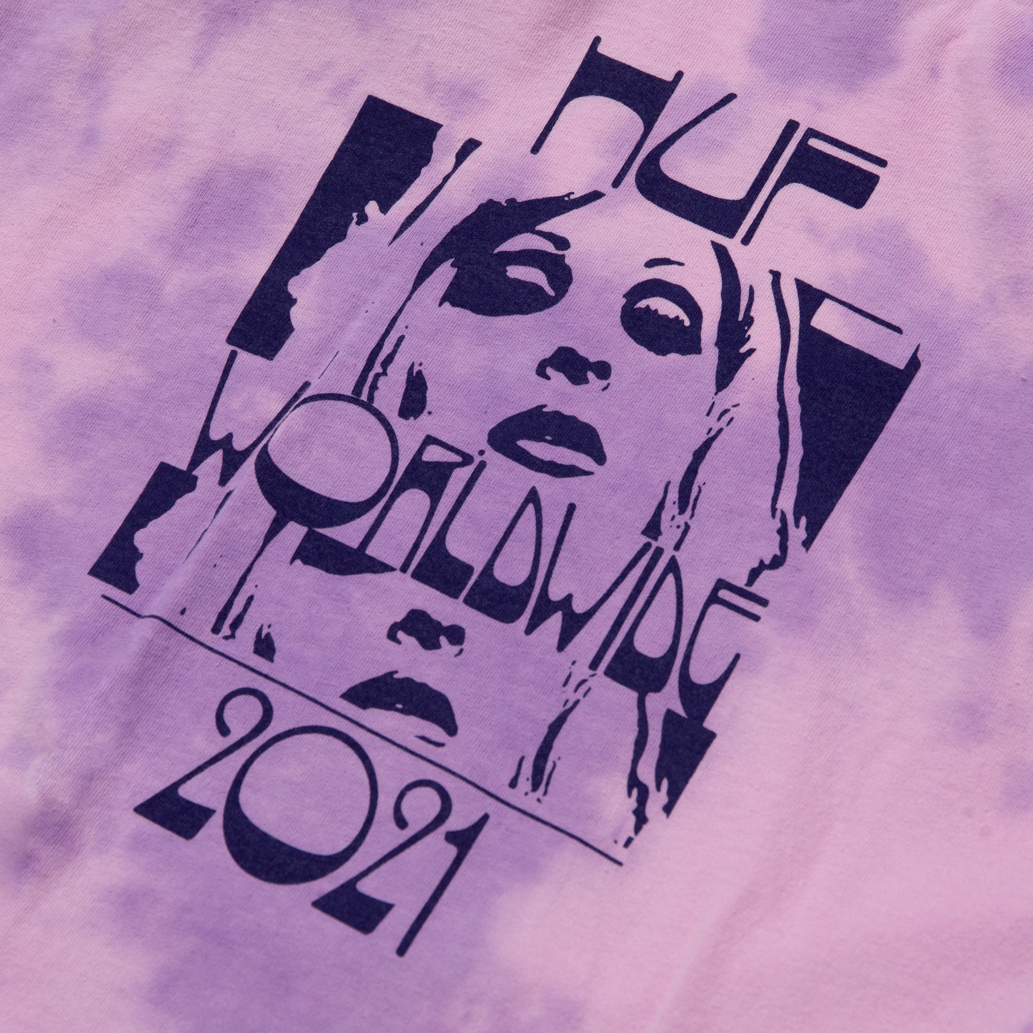 HUF HUF WASTED DARLING S/S TEE // VIOLET