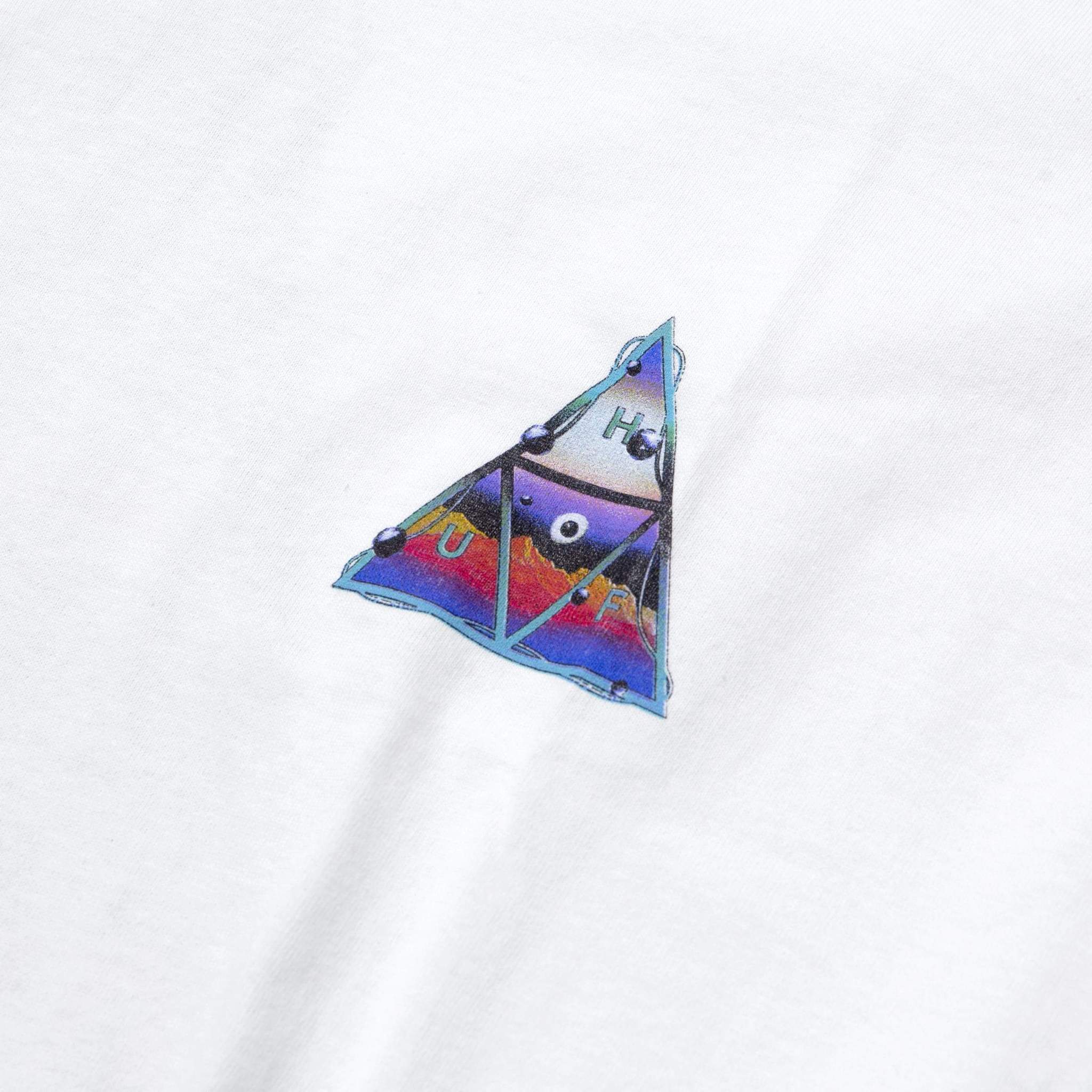 HUF HUF ALTERED STATE TT S/S // WHITE