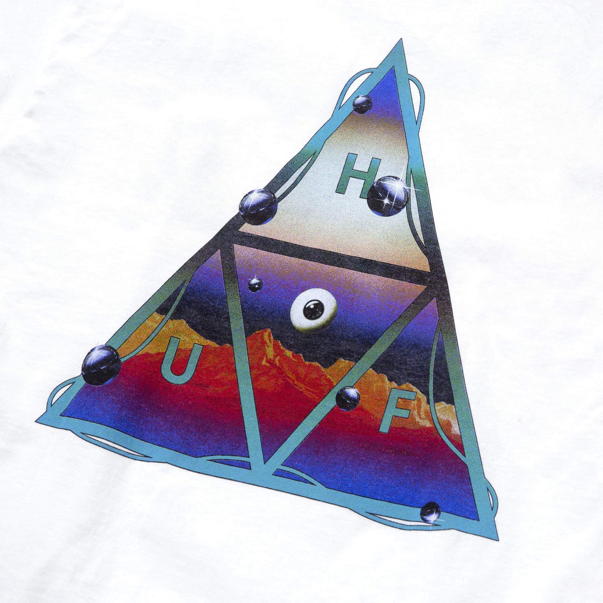 HUF HUF ALTERED STATE TT S/S // WHITE
