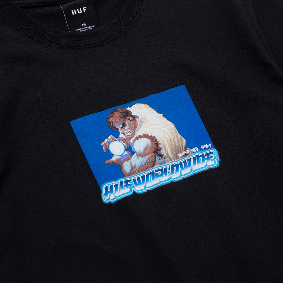 huf ts01556 ryu ss tee black