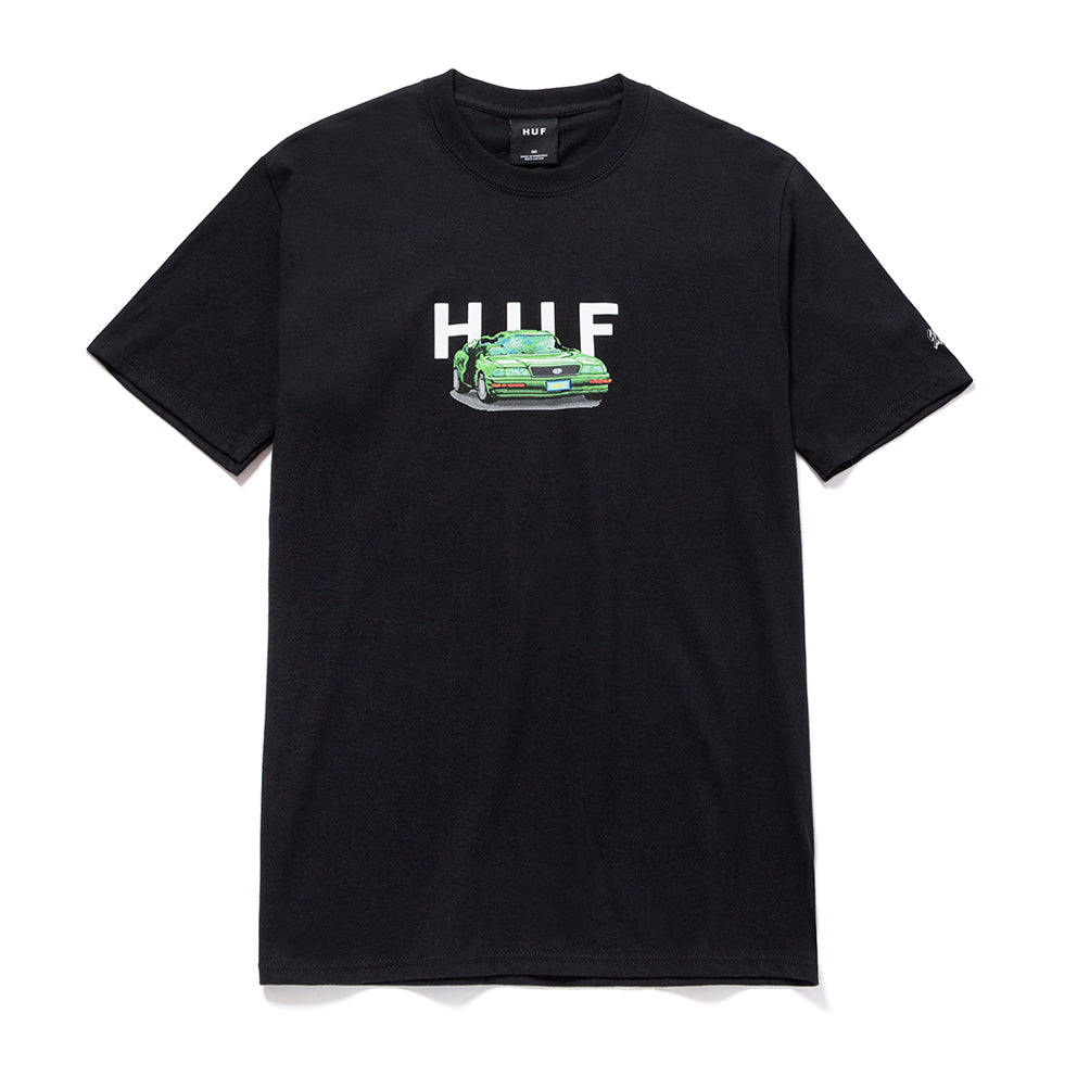 HUF HUF BONUS STAGE S/S TEE // BLACK