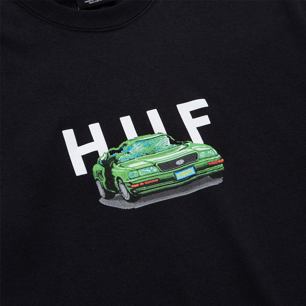 HUF HUF BONUS STAGE S/S TEE // BLACK
