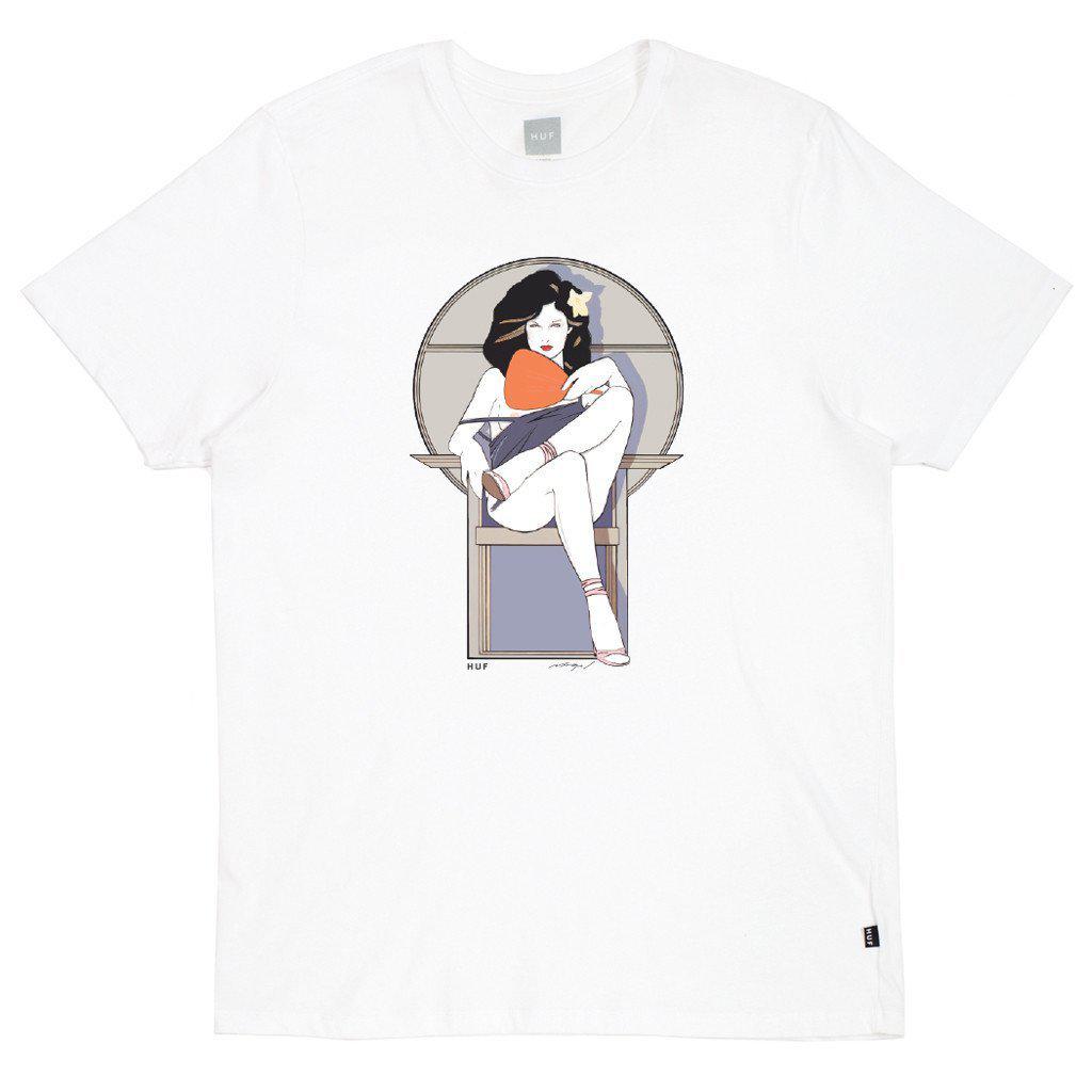 huf ts55b03 huf x nagel chair tee white