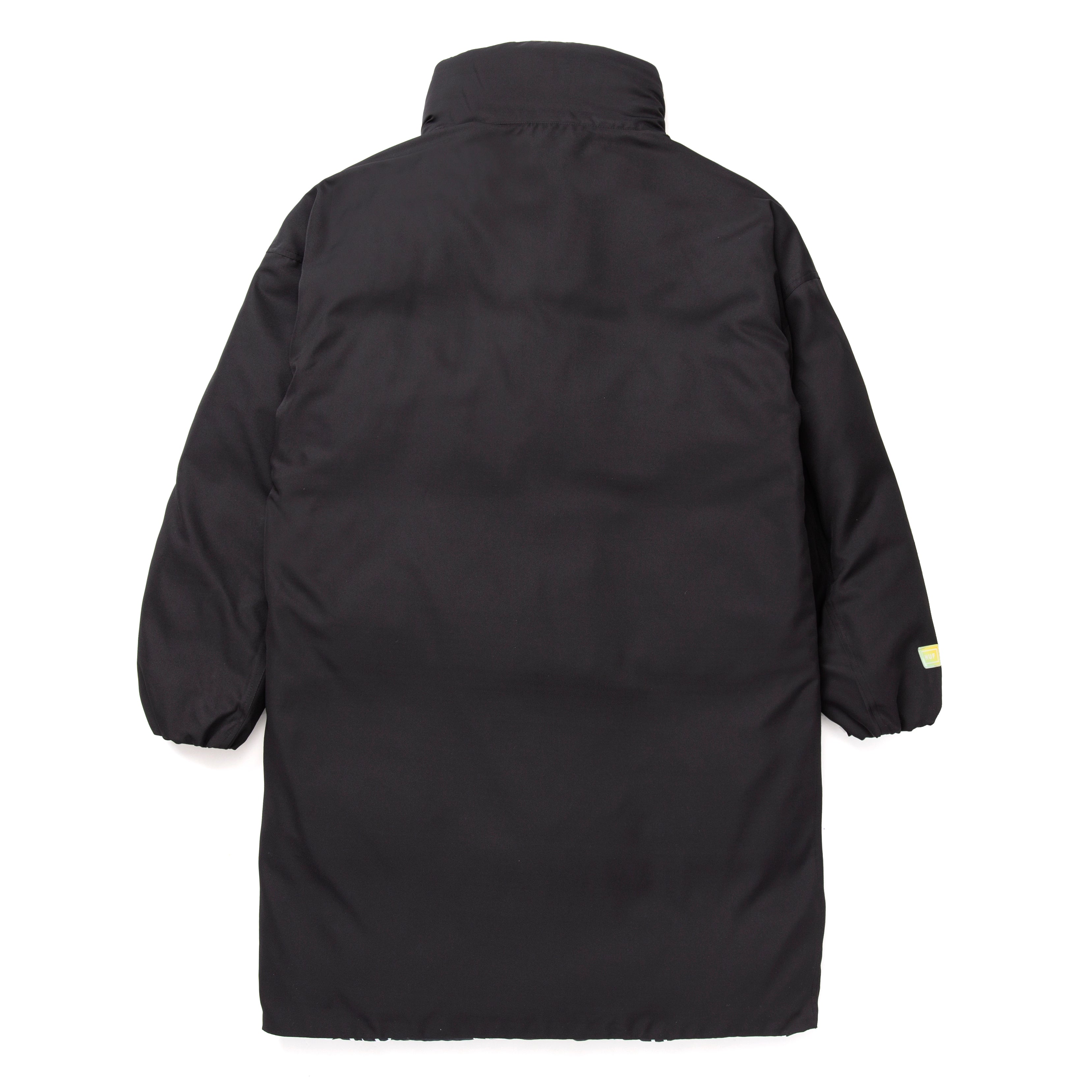 huf wjk0015 womens reversible puffer black