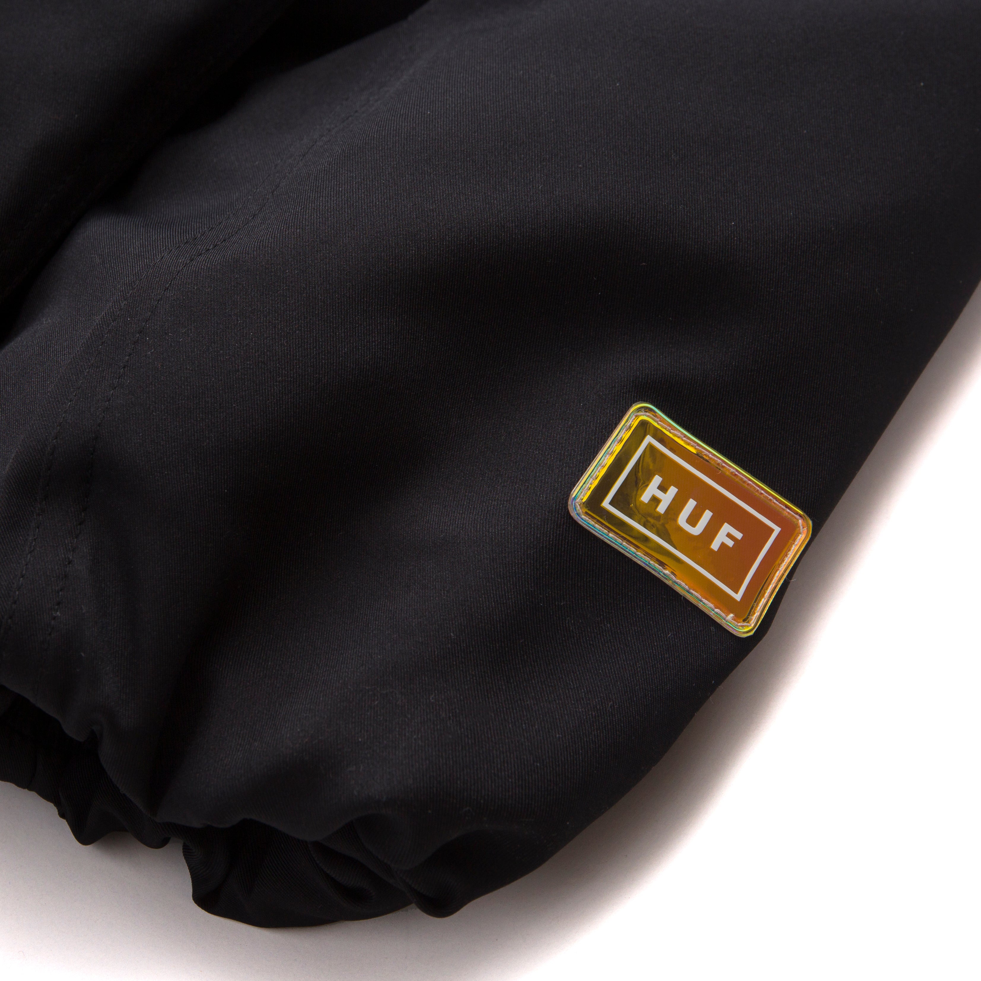 huf wjk0015 womens reversible puffer black