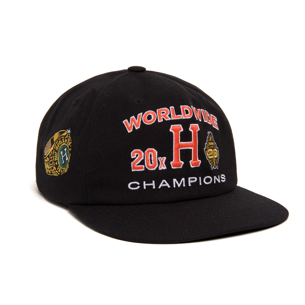 huf worldwide 20th anniversary snapback black ht00661 black