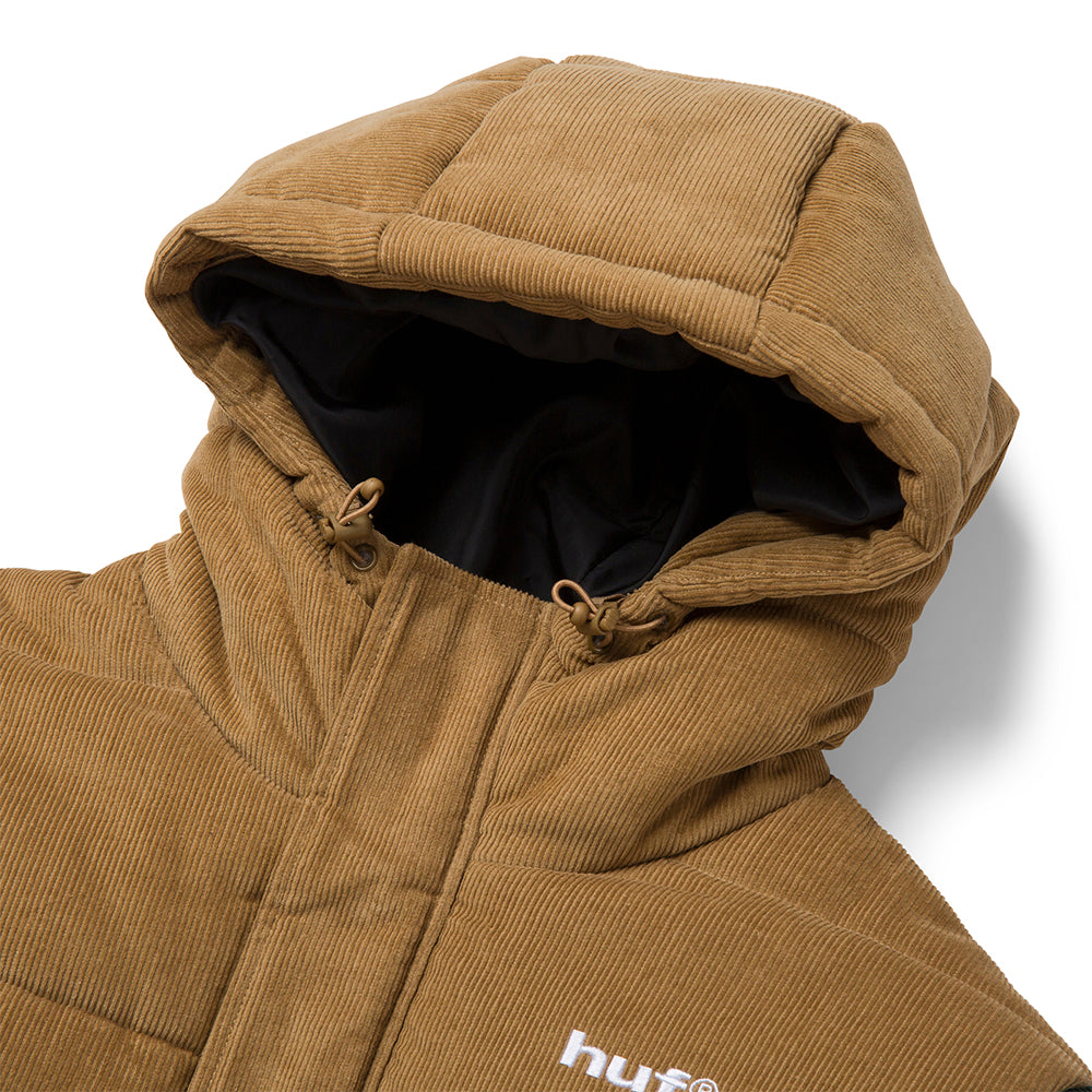 huf worldwide anglin cord insulated jacket khaki jk00378 khaki