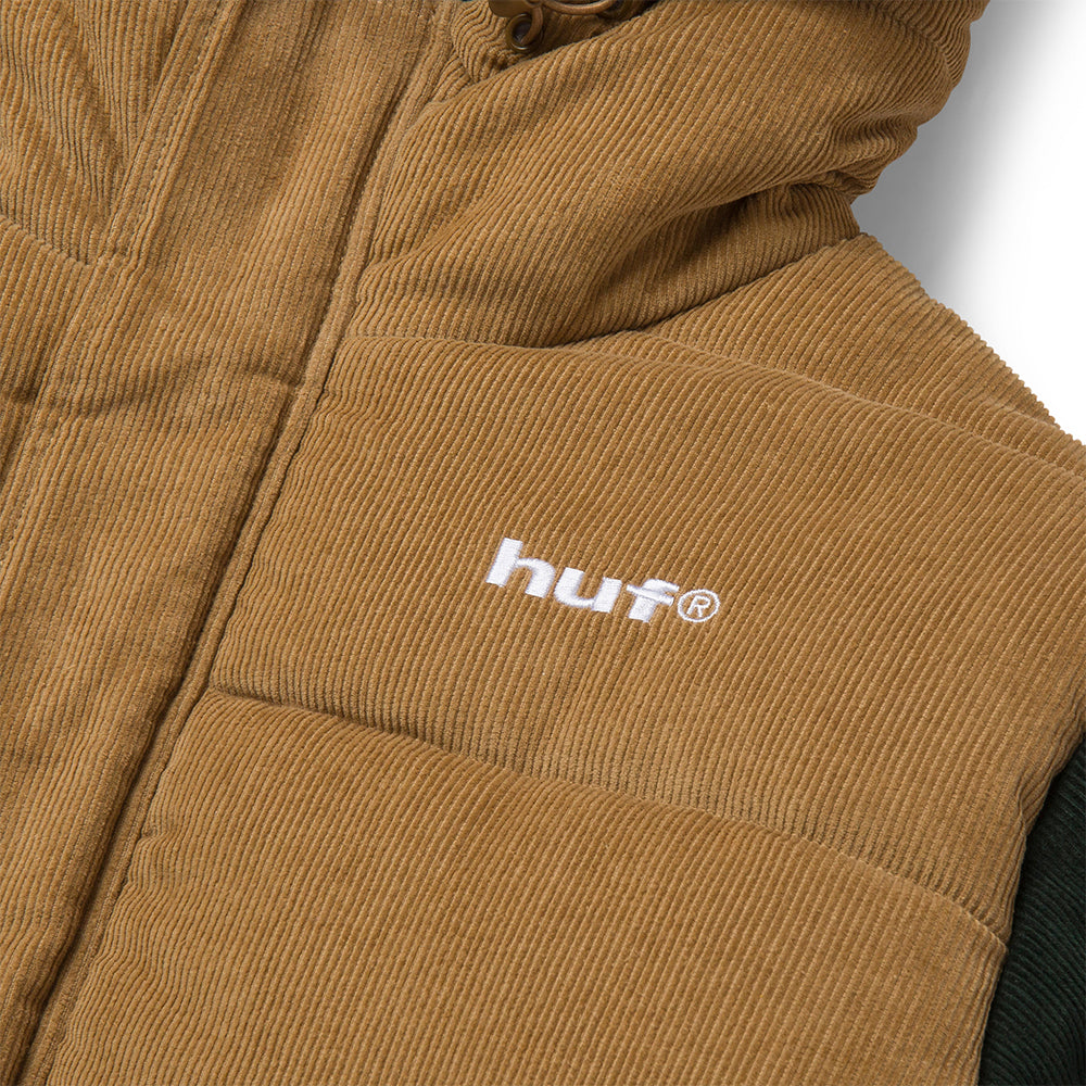 huf worldwide anglin cord insulated jacket khaki jk00378 khaki