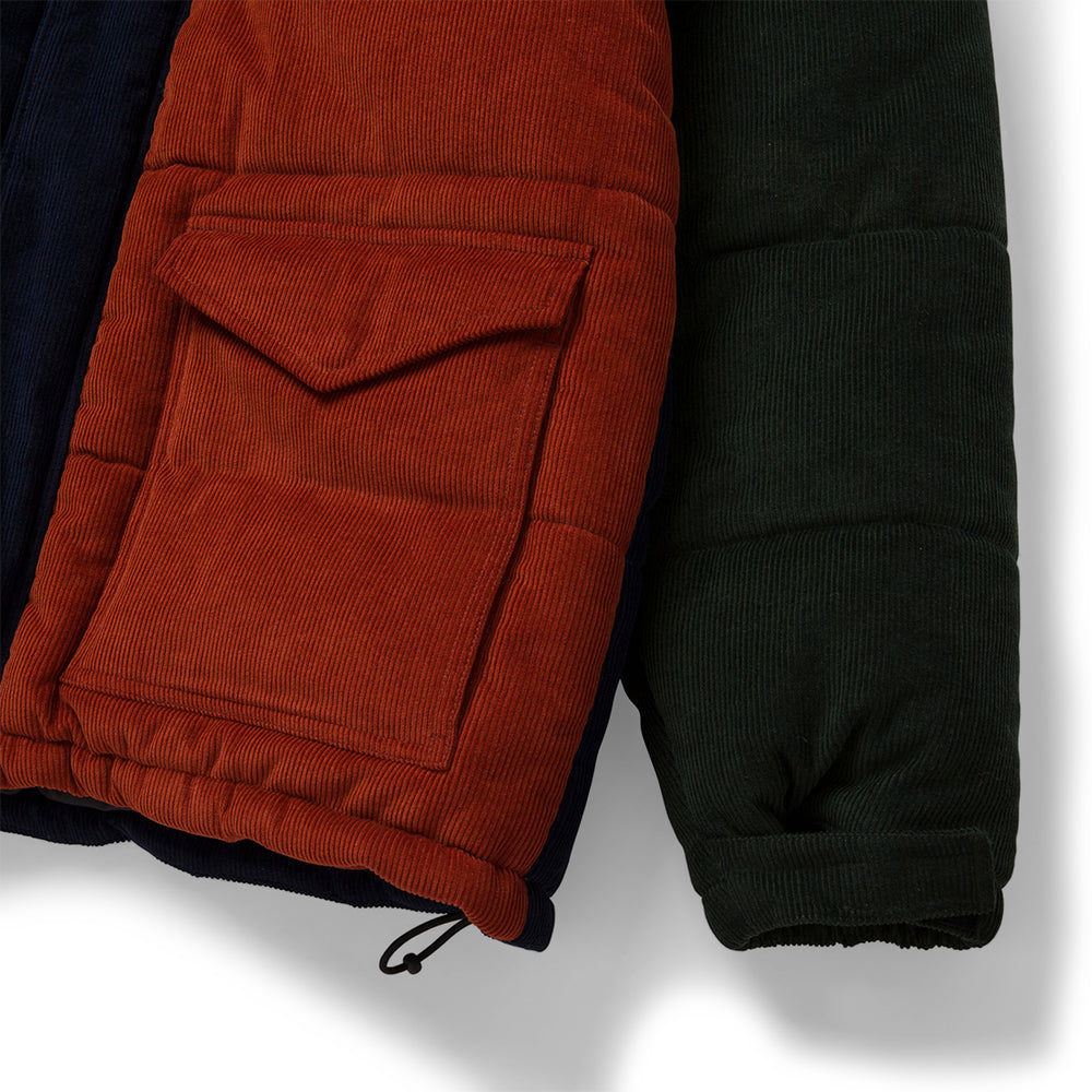 huf worldwide anglin cord insulated jacket khaki jk00378 khaki