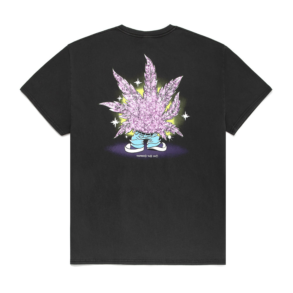 HUF HUF CRYSTAL BUDDY S/S WASH TEE // WASHED BLACK