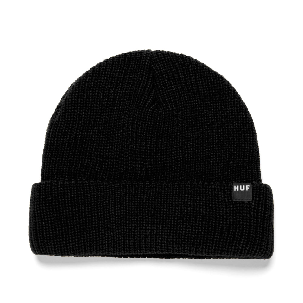 HUF HUF USUAL BEANIE // BLACK