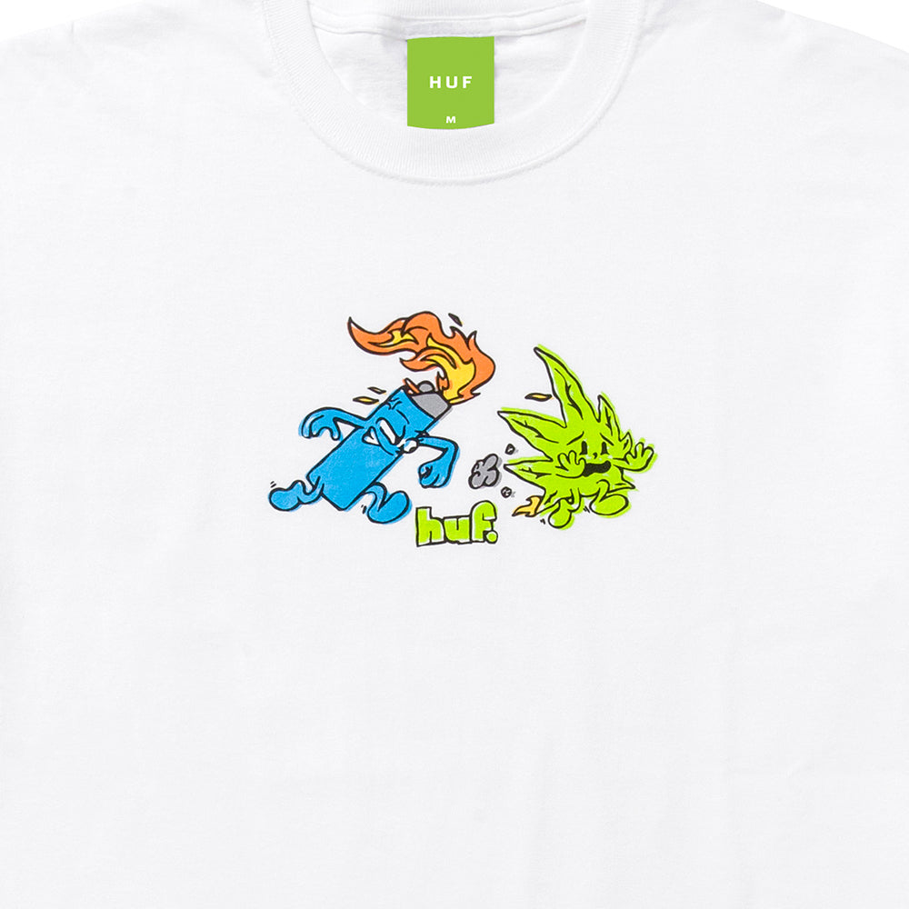 huf worldwide frenemies s s tee white ts01837 white