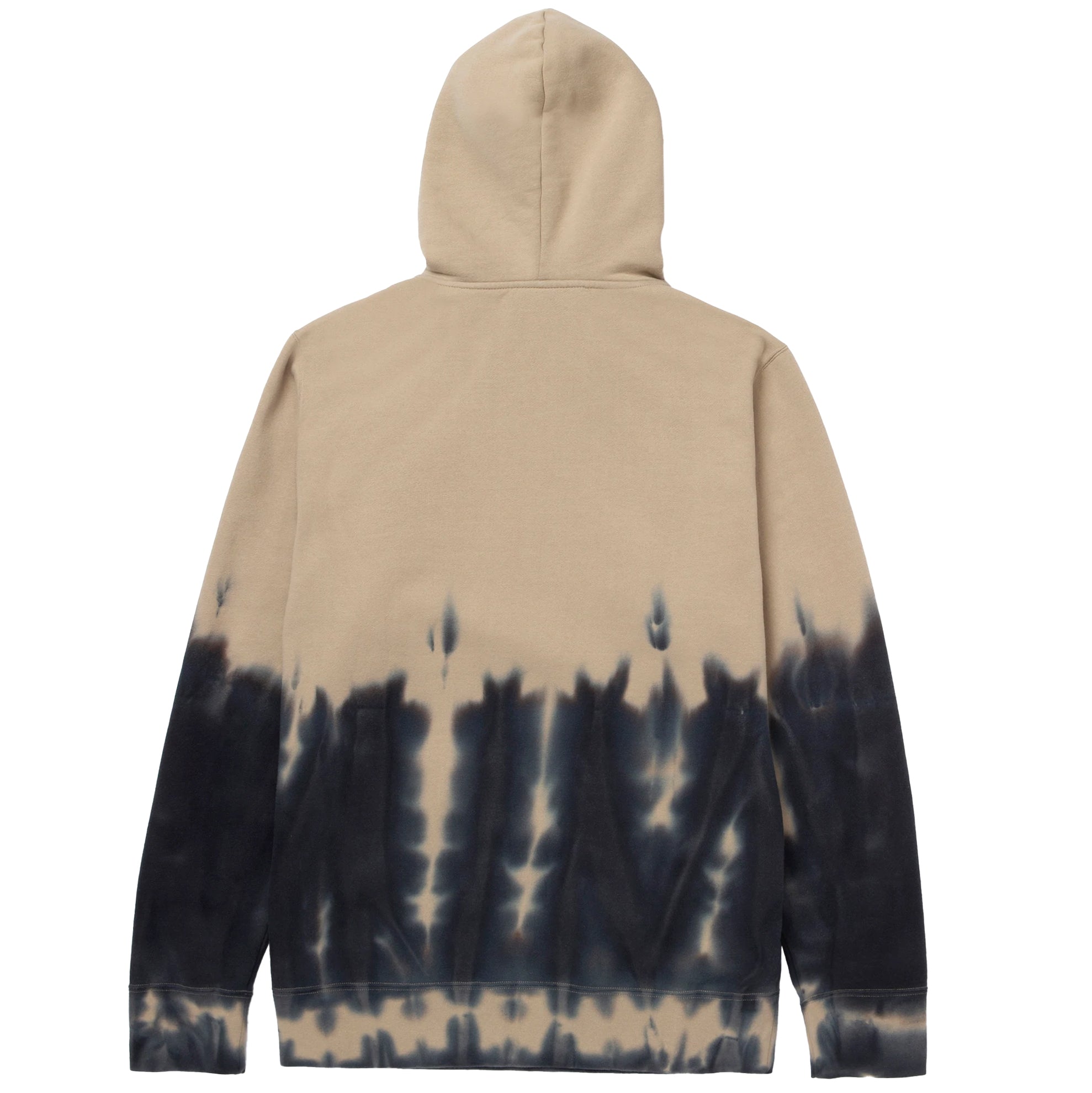 huf worldwide hartford tiedye po hoodie tan pf00426 tan