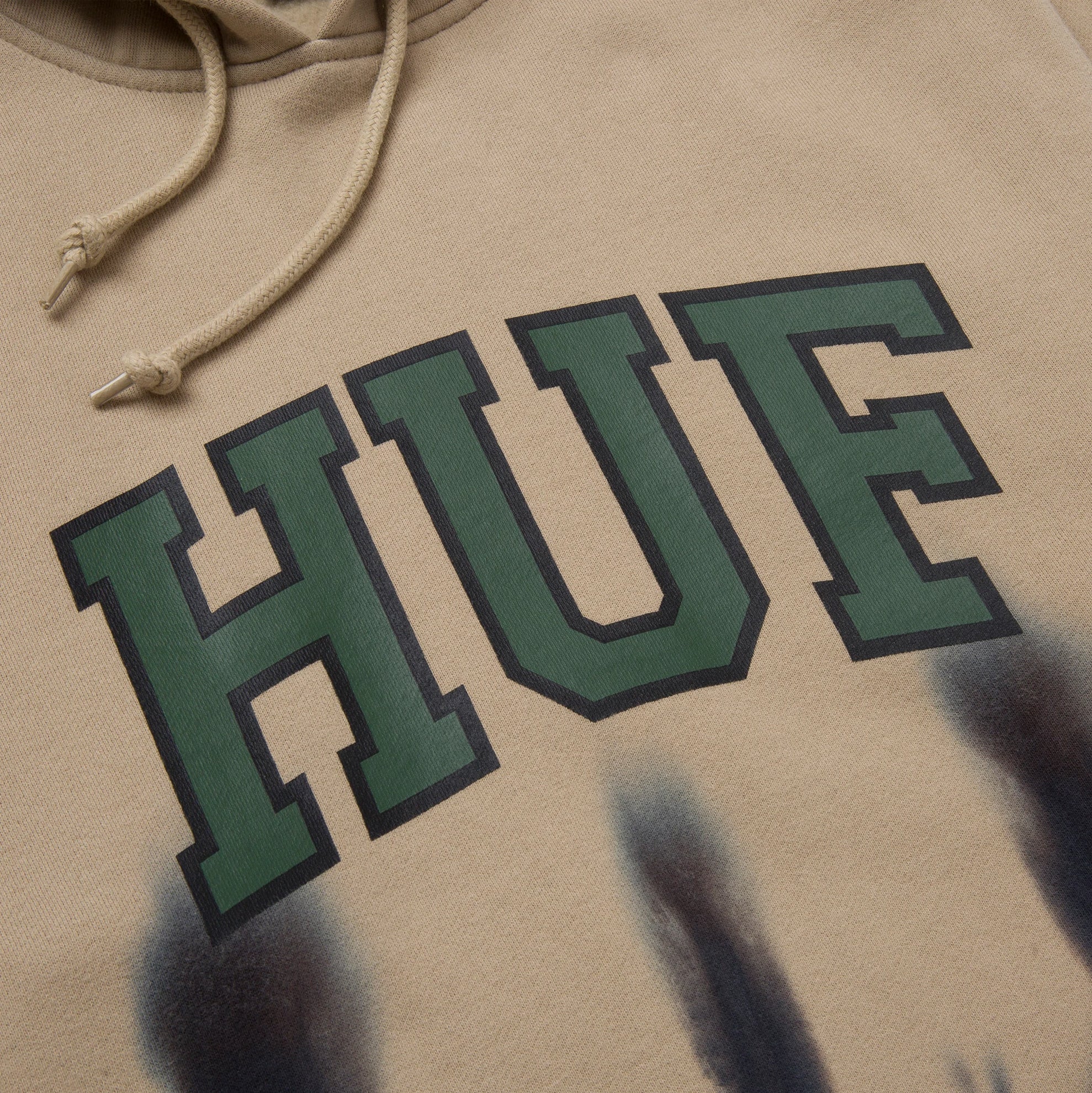 huf worldwide hartford tiedye po hoodie tan pf00426 tan