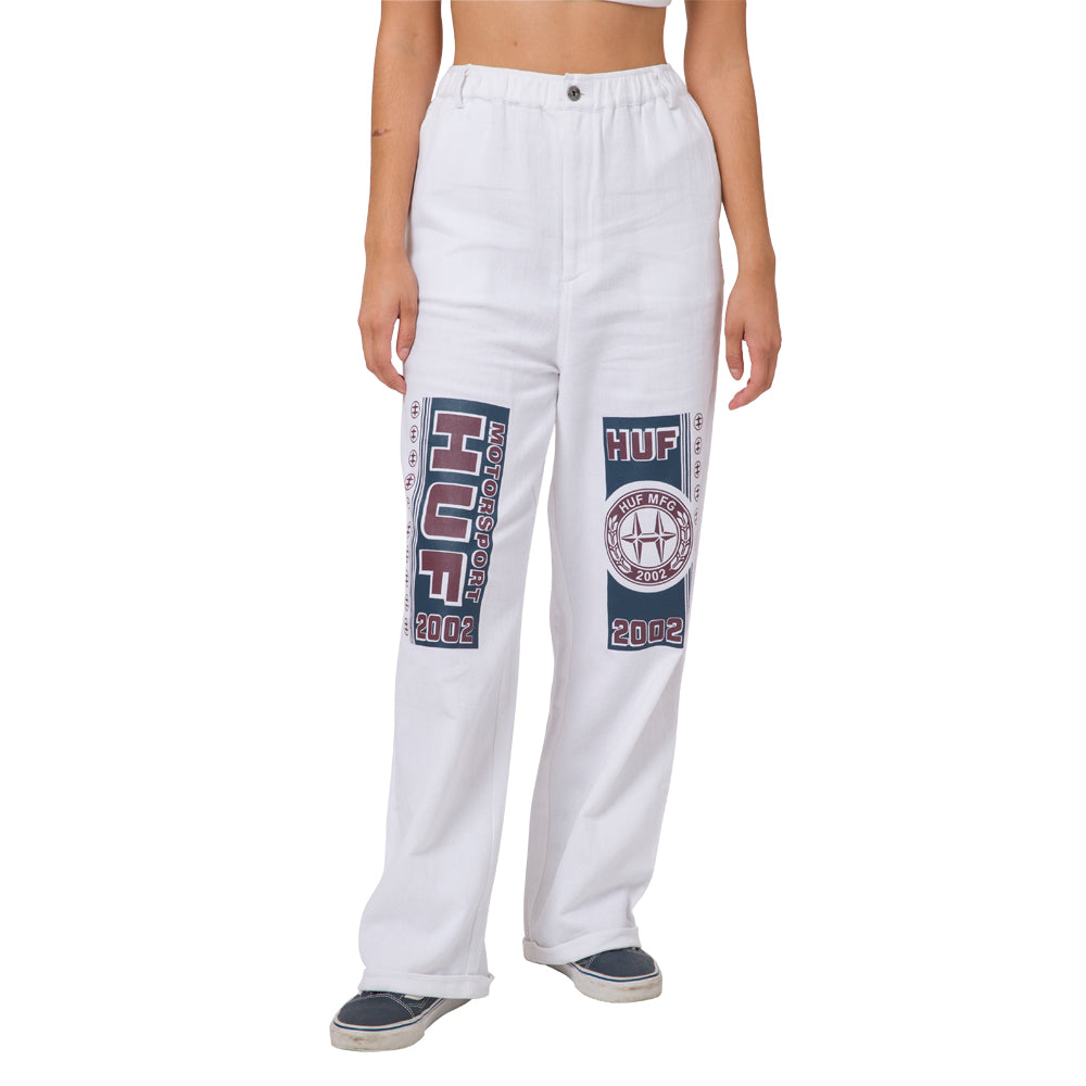 huf worldwide lightweight baggie pant off white wbt0026 offwh