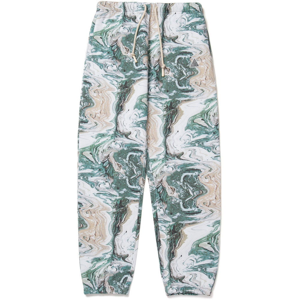huf worldwide swirl fleece pant olive wbt0034 olive