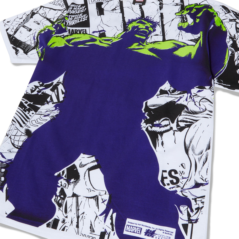 HUF HUF X MARVEL COLLECTION GAMMA T-SHIRT // WHITE