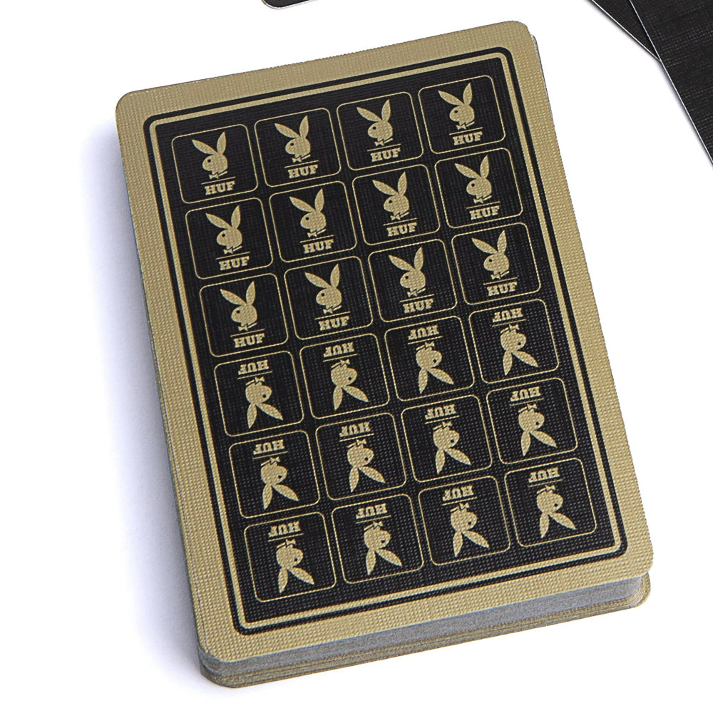 huf worldwide x playboy ac00514 playing cards black