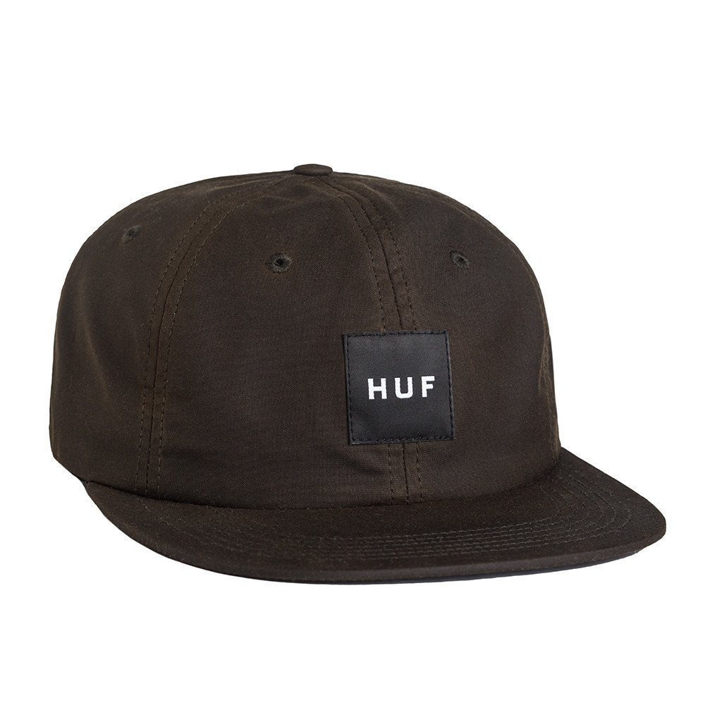 HUF X BRITISH MILLERAIN WAXED 6 PANEL // BROWN-The Collateral