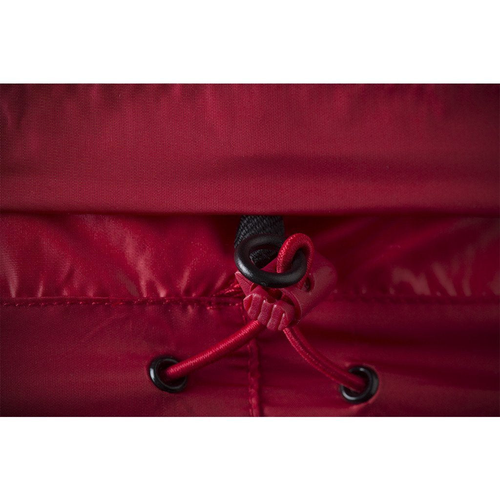 HUF X CHOCOLATE PACKABLE ANORAK // BLACK/RED-The Collateral