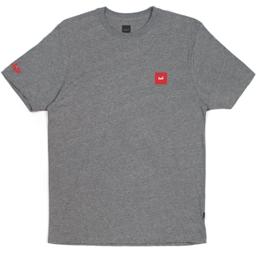 HUF X CHOCOLATE SF COP CAR TEE // GRAY HEATHER-The Collateral