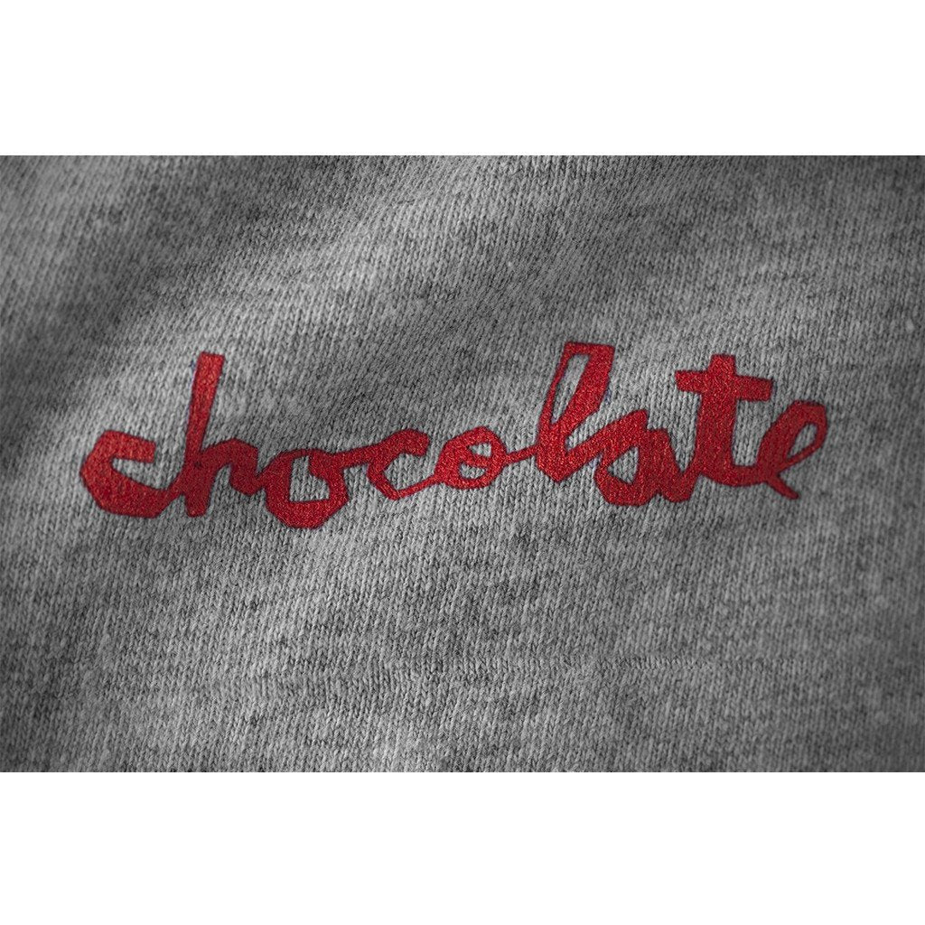 HUF X CHOCOLATE SF COP CAR TEE // GRAY HEATHER-The Collateral