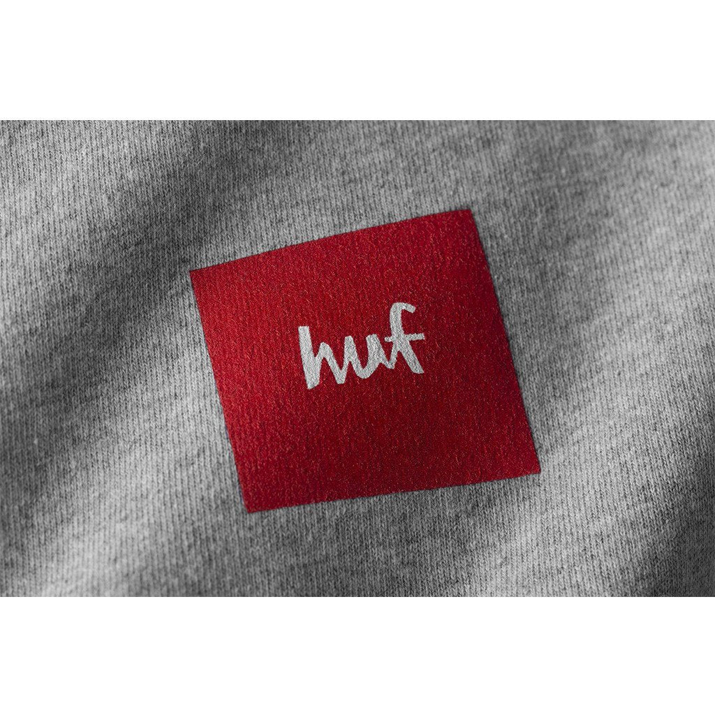 HUF X CHOCOLATE SF COP CAR TEE // GRAY HEATHER-The Collateral