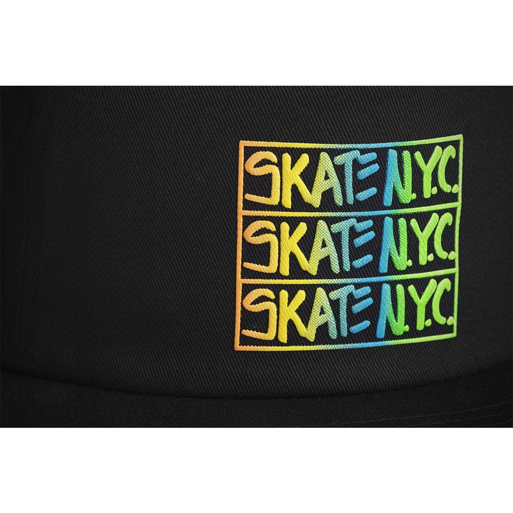 HUF X SKATE NYC SNAPBACK // BLACK-The Collateral