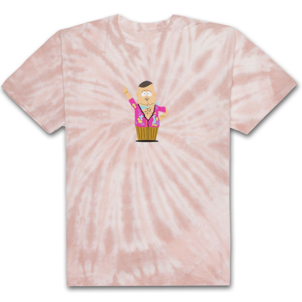 HUF X SOUTH PARK BIG GAY AL TIE-DYE TEE // PINK-The Collateral