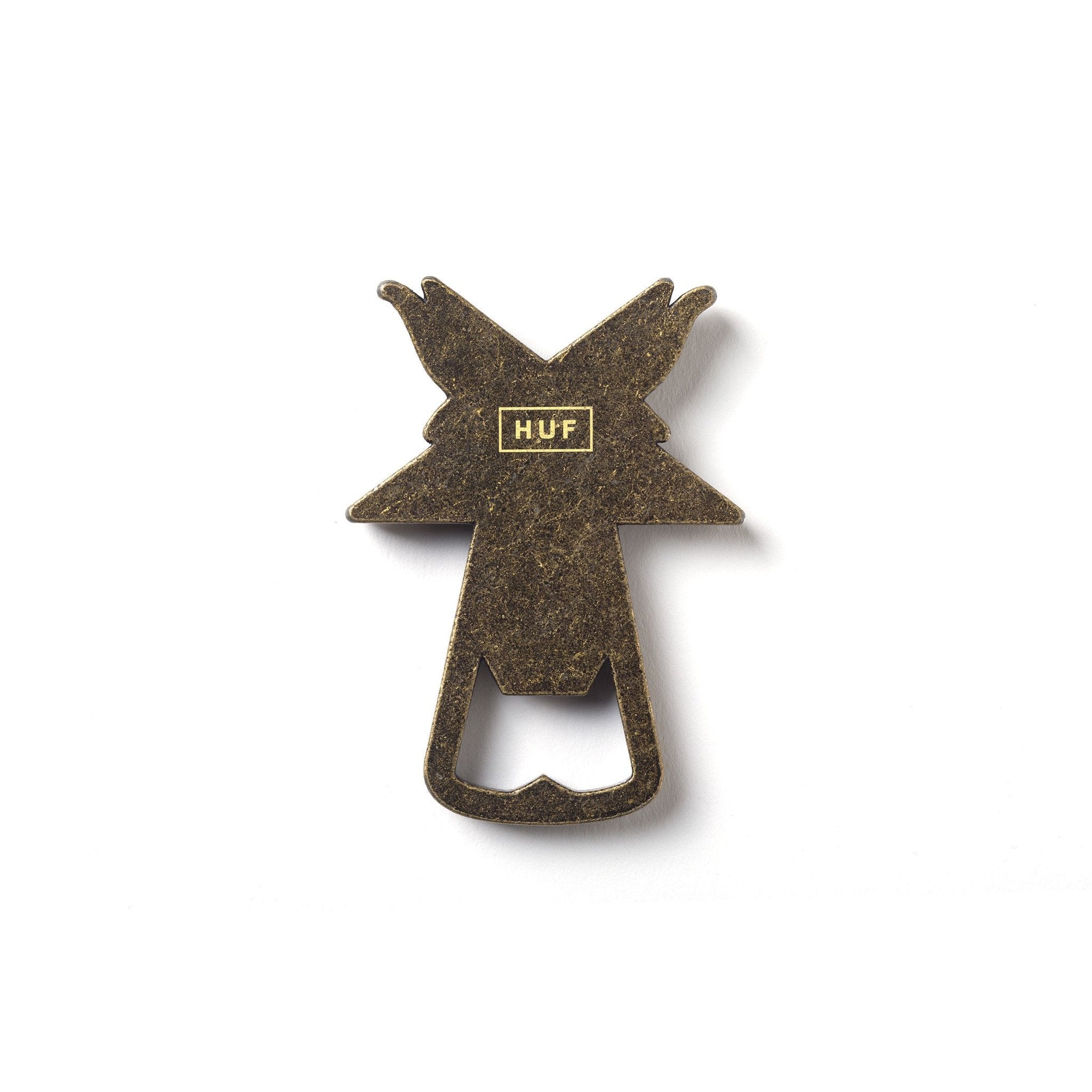 HUF HUF X THRASHER GOAT BOTTLE OPENER // BRONZE