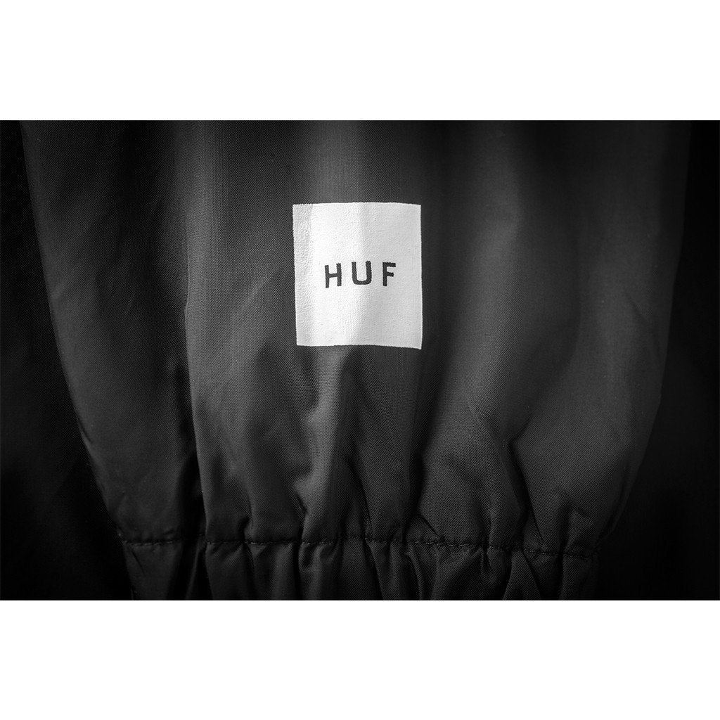 HUF X THRASHER CLASSIC H COACHES JACKET // BLACK-The Collateral