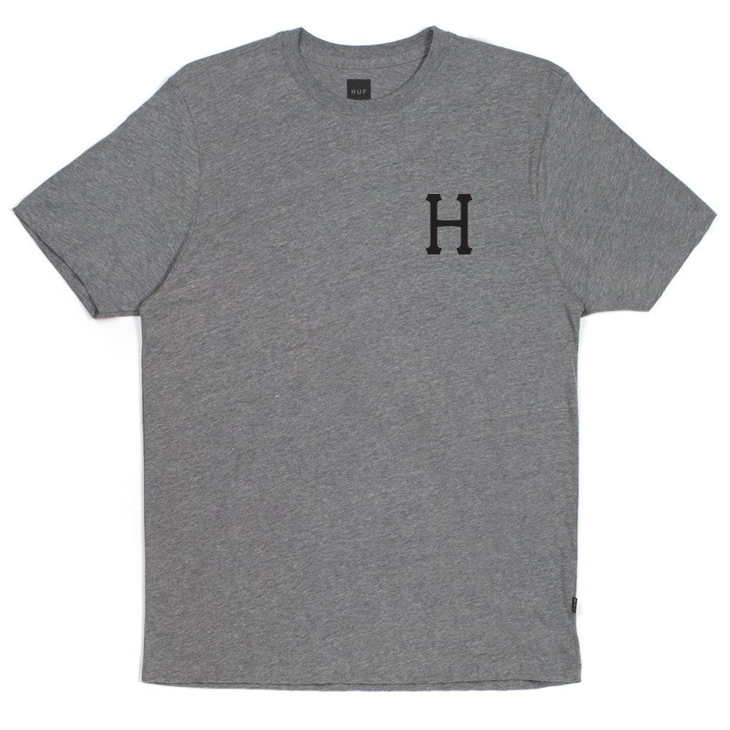 HUF X THRASHER CLASSIC H TEE // GREY HEATHER-The Collateral